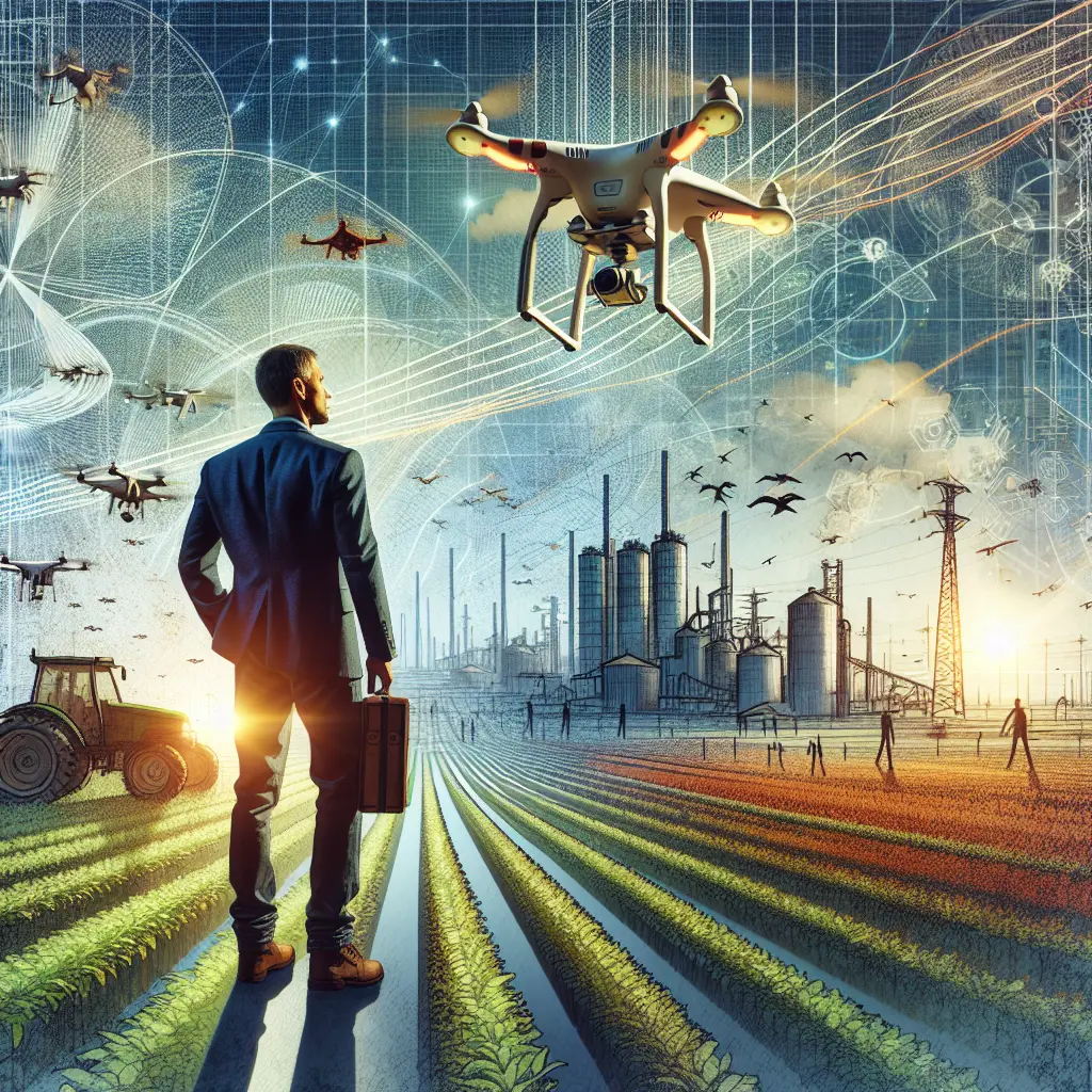 Image that represents the author Ethan Maxwell, a renowned blogger specializing in The Role of Drones in Agriculture