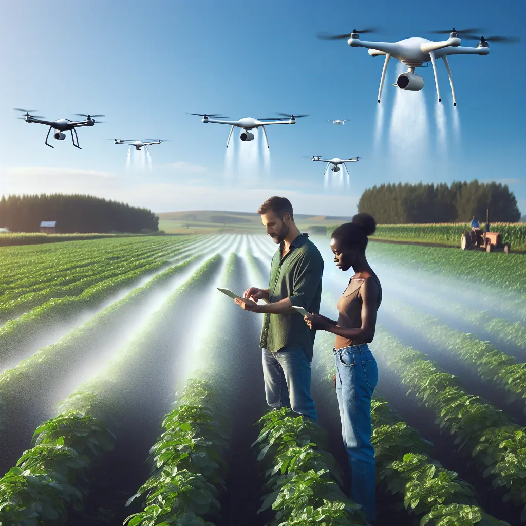 Drones for Optimizing Irrigation Practices in Agriculture