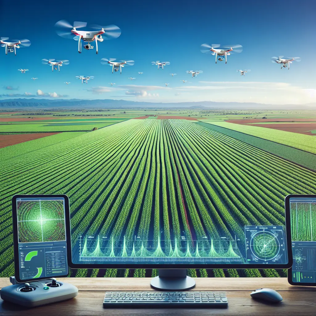 Drones for Precision Crop Monitoring in Agriculture